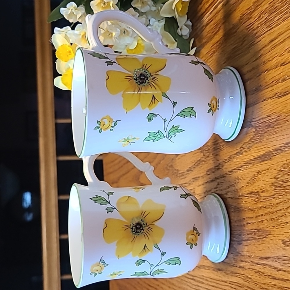 Royal Victoria Floral Fine China Tea Cups - Picture 2 of 10